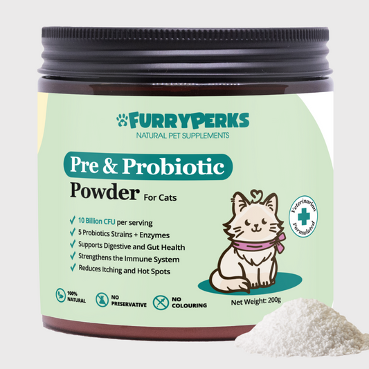 Pre & Probiotics with Digestive Enzymes for Cats