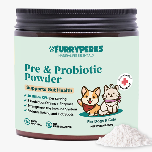 Pre+Probiotics with Digestive Enzymes for Dogs & Cats
