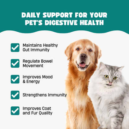 Pre+Probiotics with Digestive Enzymes for Dogs & Cats